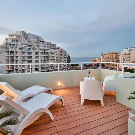 Apartmán St Julians Seaviews Hilltop House *